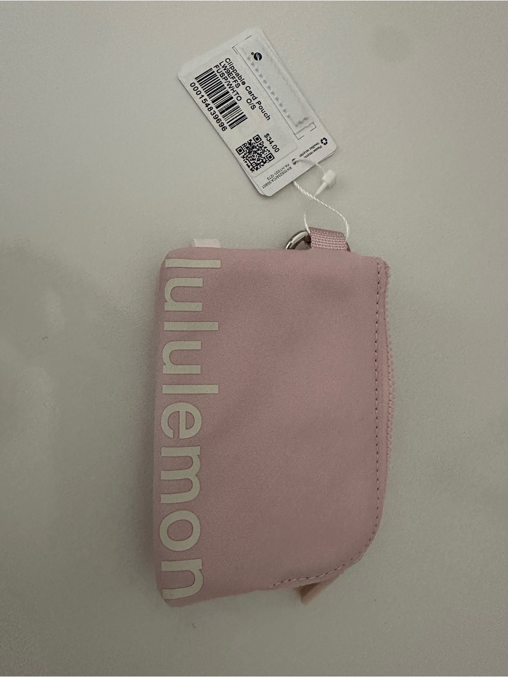 lululemon athletica Pink Card & Key Holder